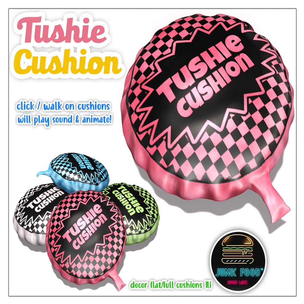 Junk Food – Tushie Cushions