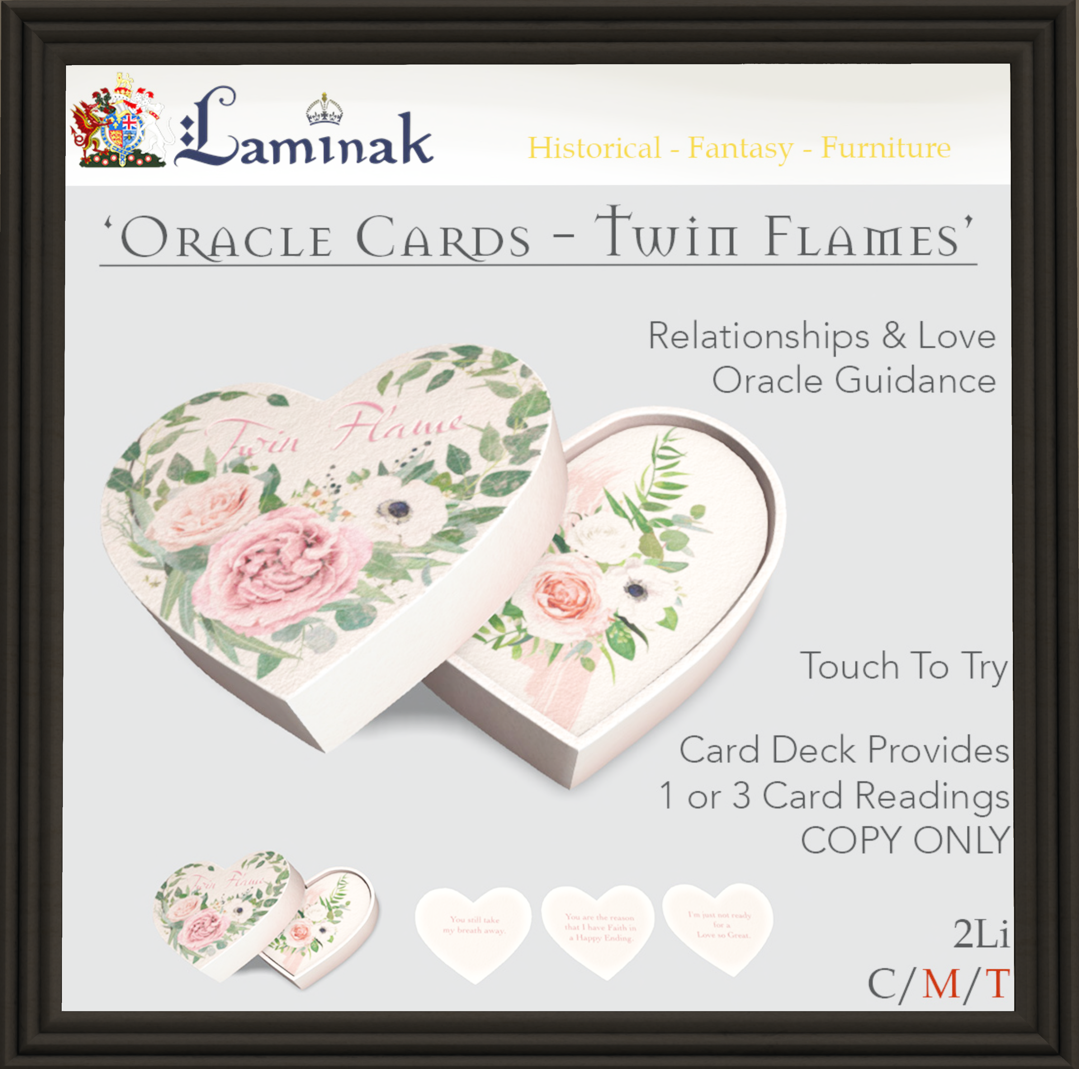 Laminak – Oracle Cards – Twin Flames