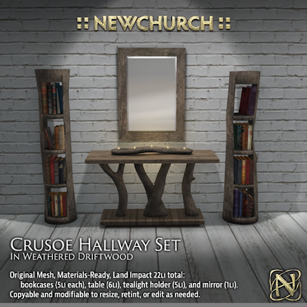 Newchurch – Crusoe Hallway Set