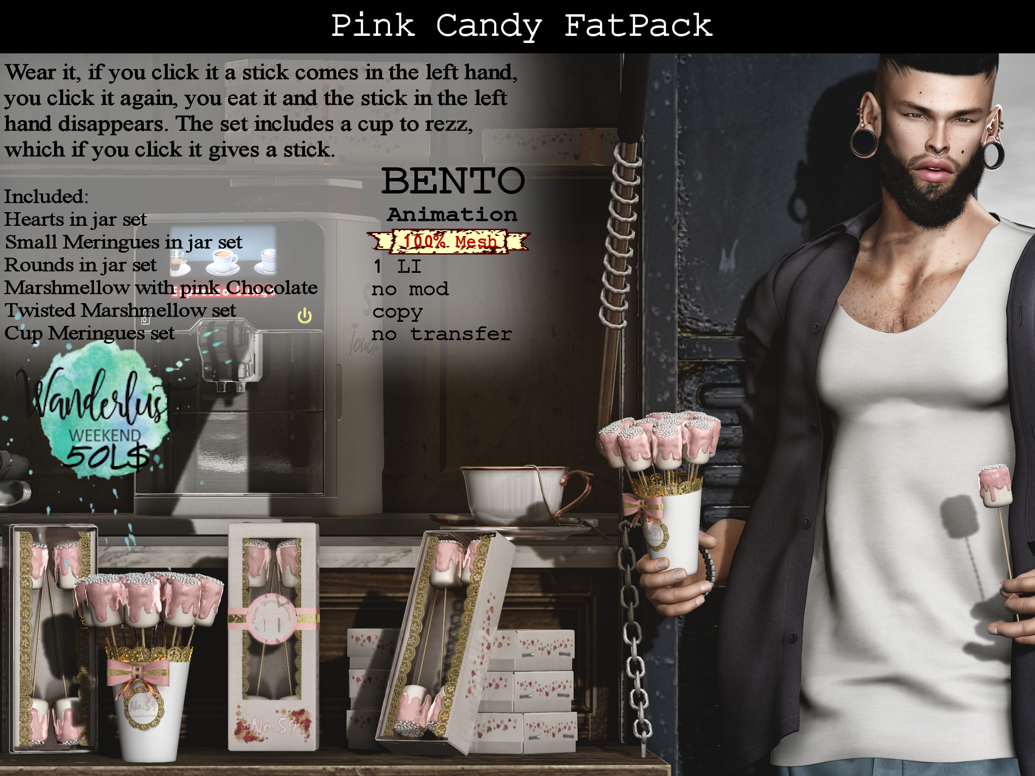 No. 59 – Pink Candy Fatpack