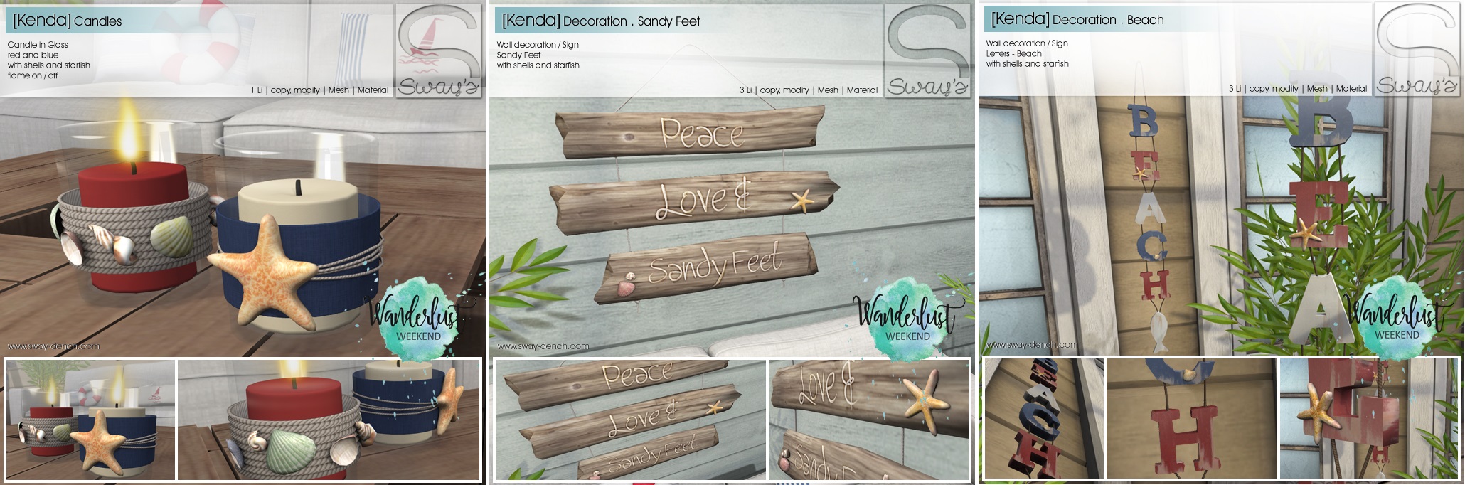 Sway’s – Kenda Decor