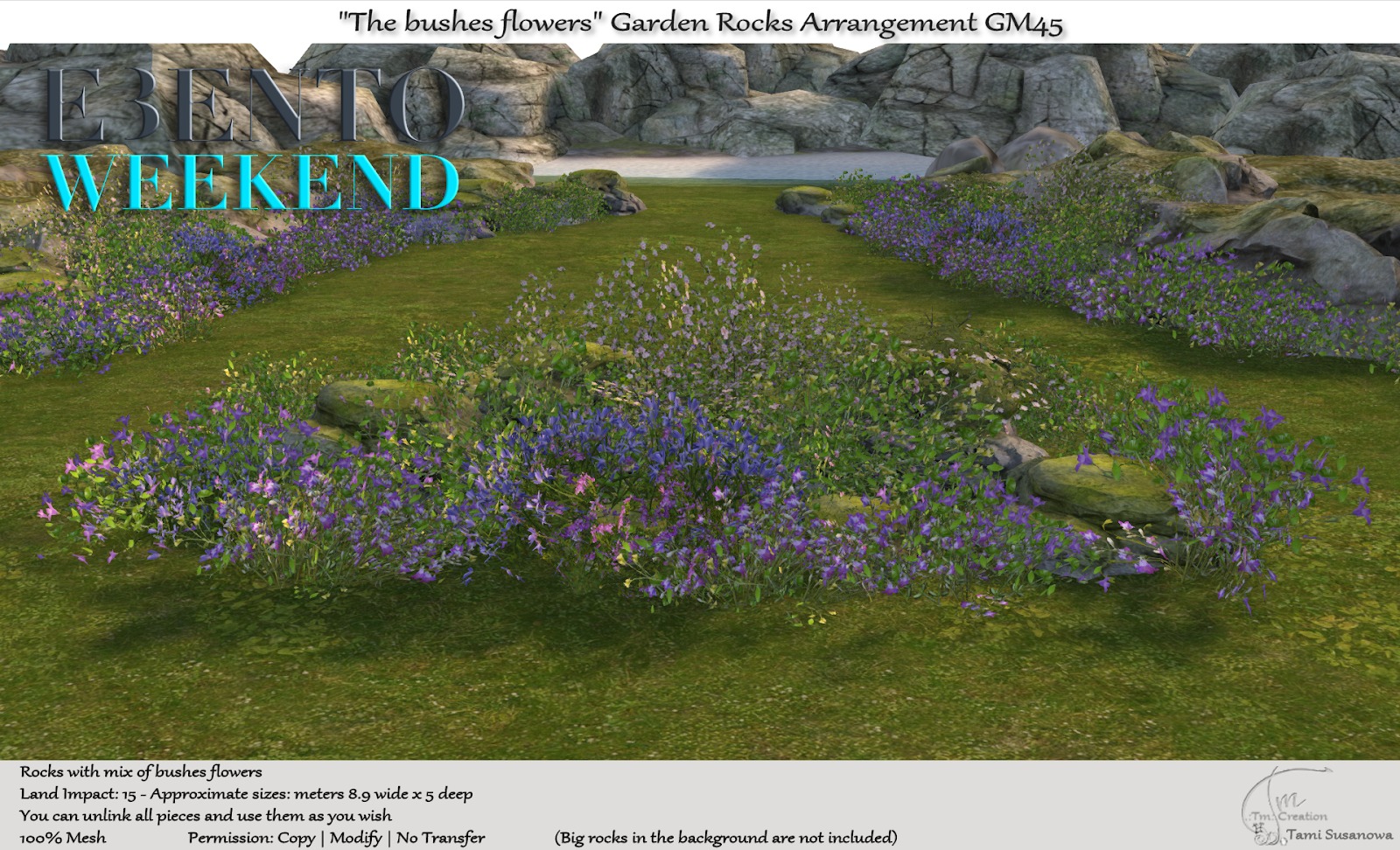 Tm Creation – “The Bushes Flowers” Garden