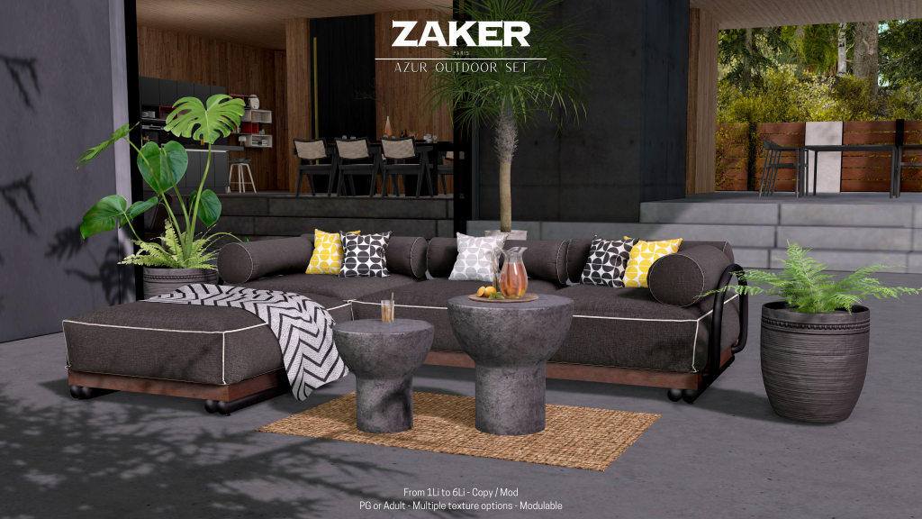 Zaker – Azur Outdoor Set