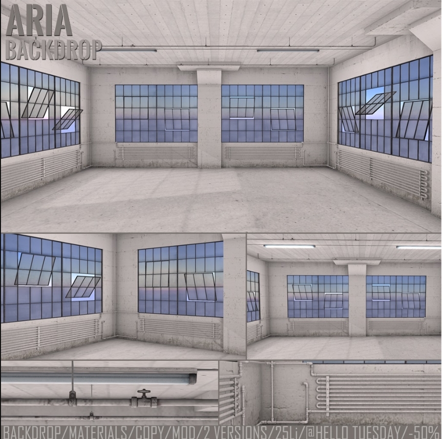 Wearhouse – Aria Backdrop