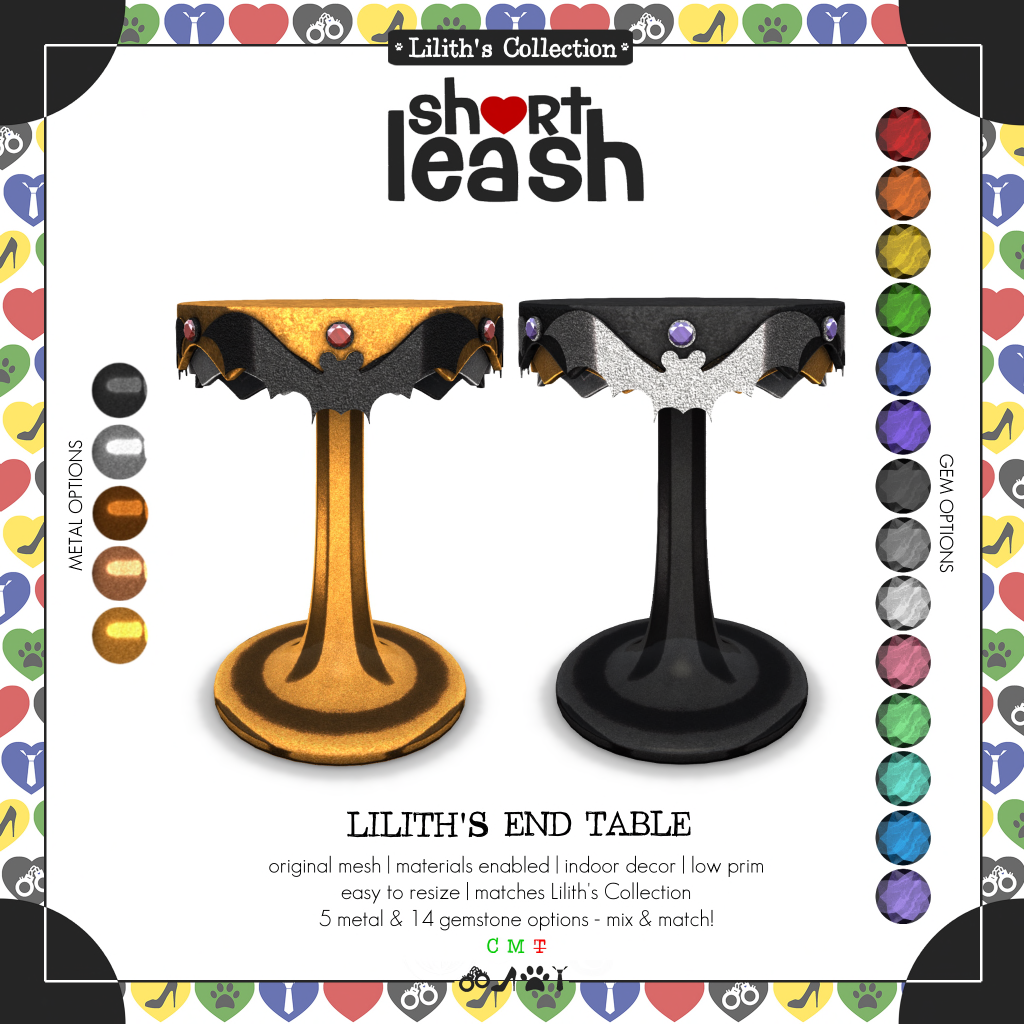 Short Leash – Lilith’s End Table