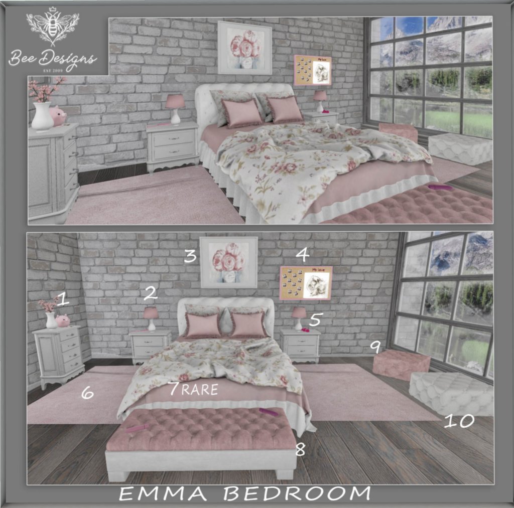 Bee Designs – Emma Bedroom
