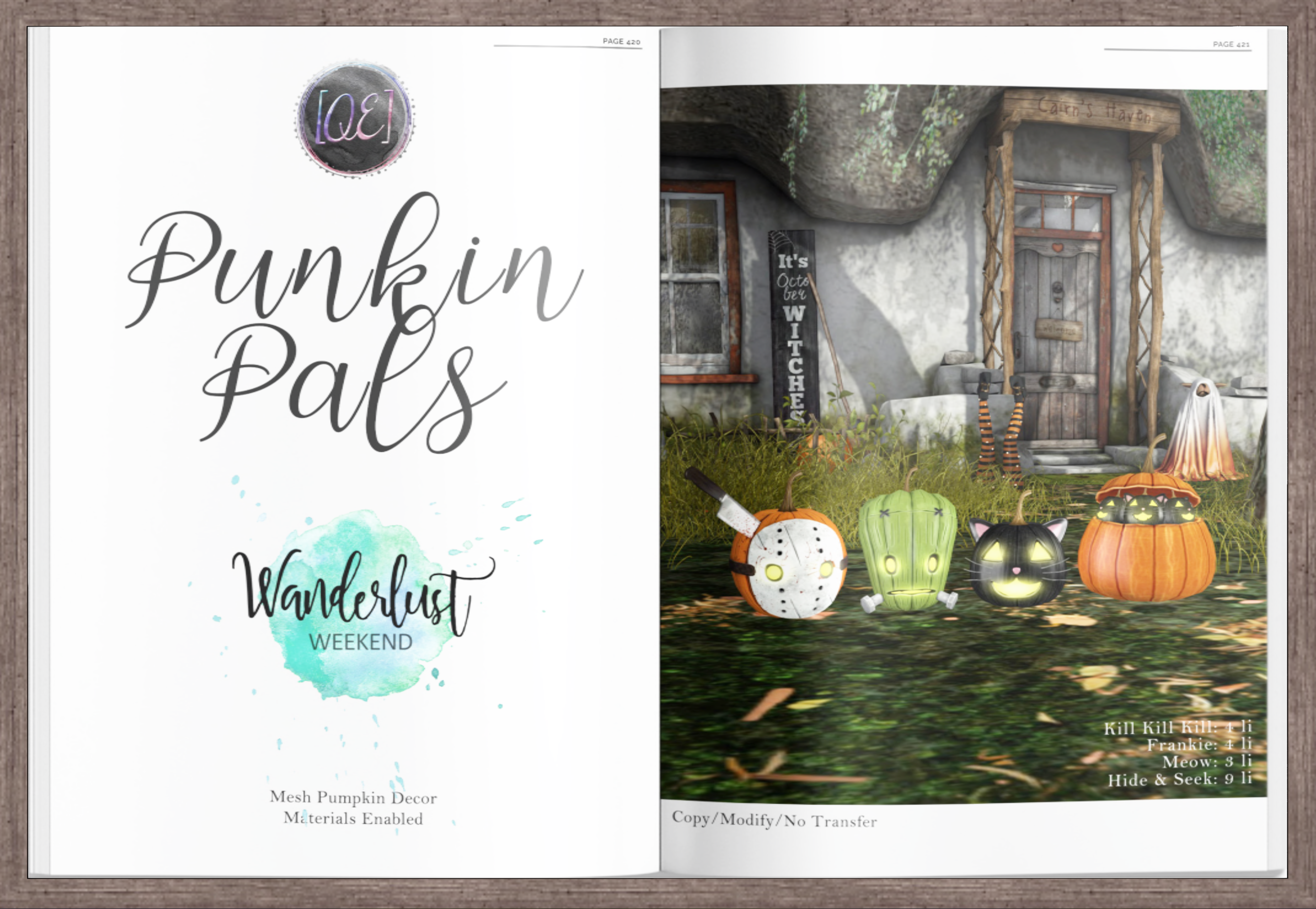 QE Home – Pumpkin Pals