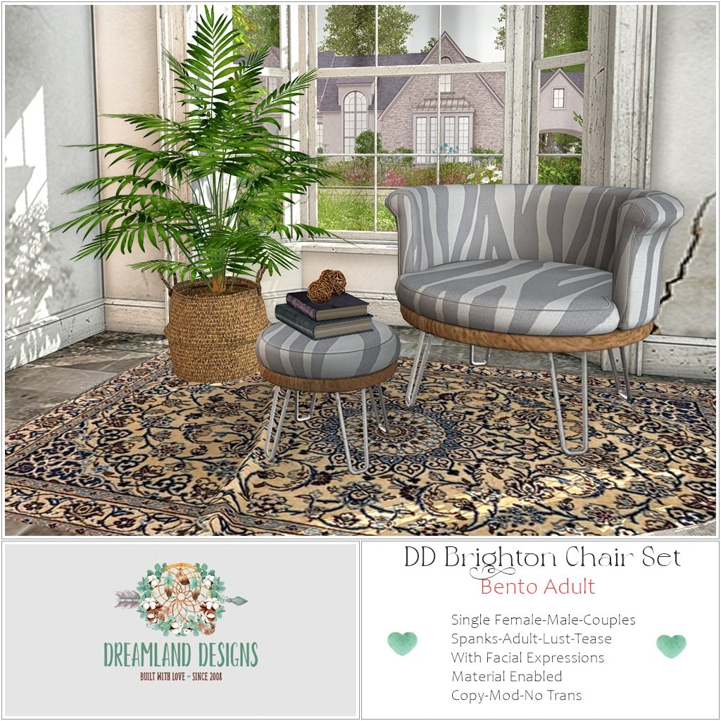 Dreamland Designs – Brighton Chair Set