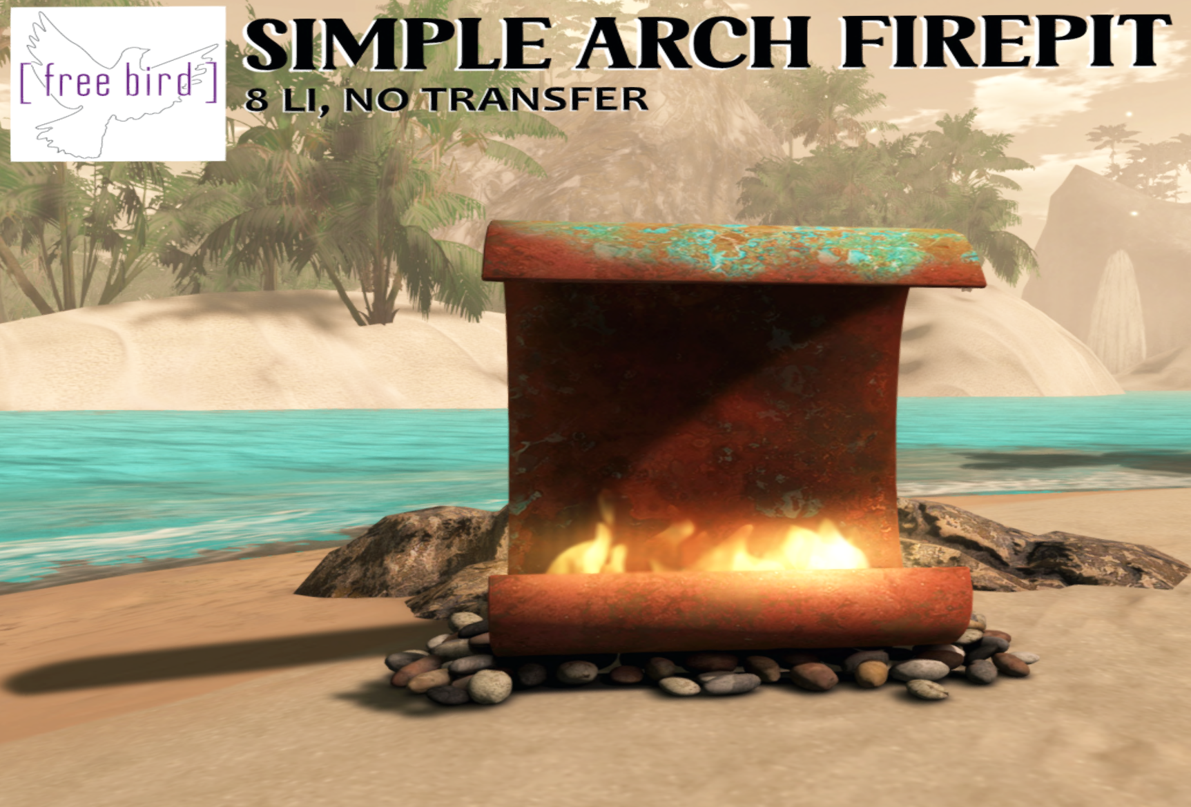 Free Bird – Simple Arch Firepit