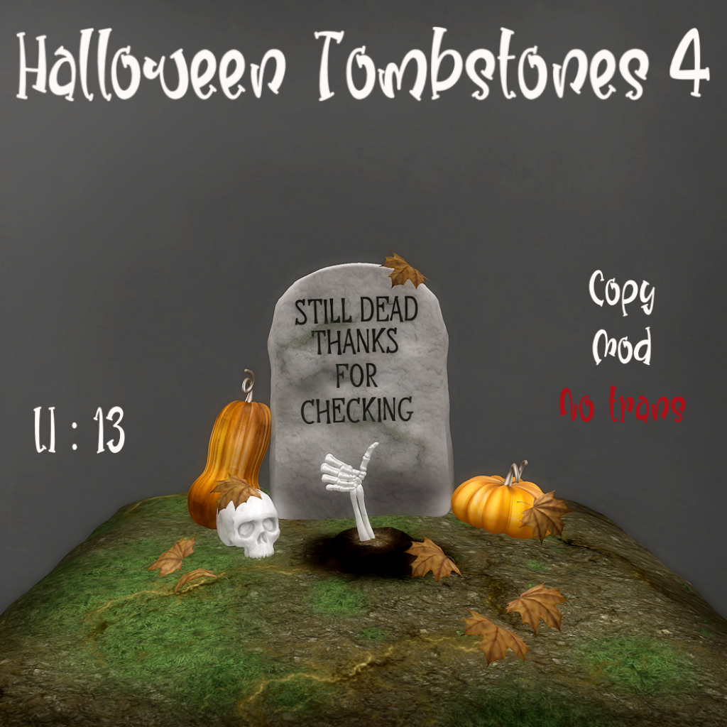 Les Sucreries – Halloween Tombstones