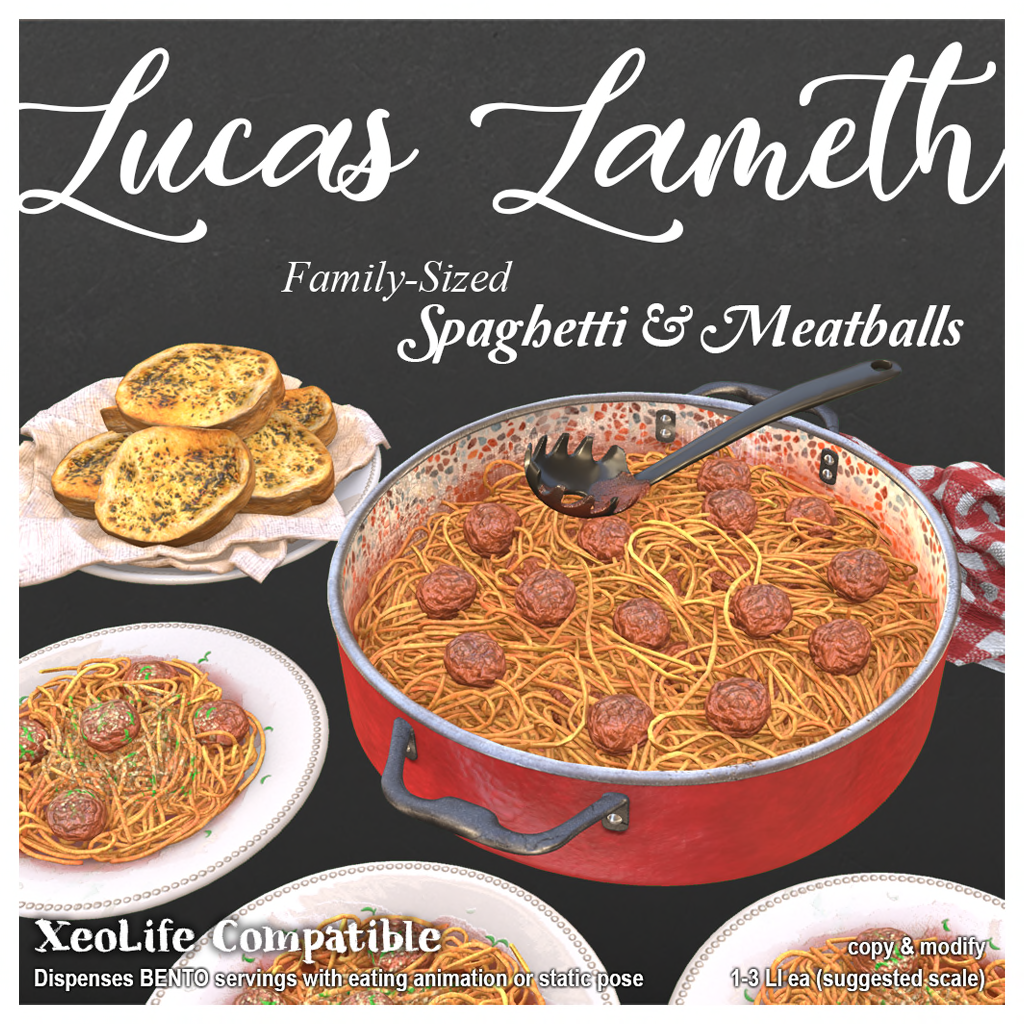 Lucas Lameth – Spaghetti & Meatballs
