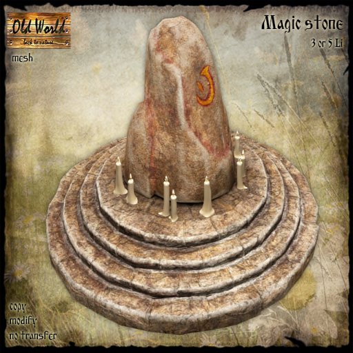 Old World – Magic Stone & Garden Plot