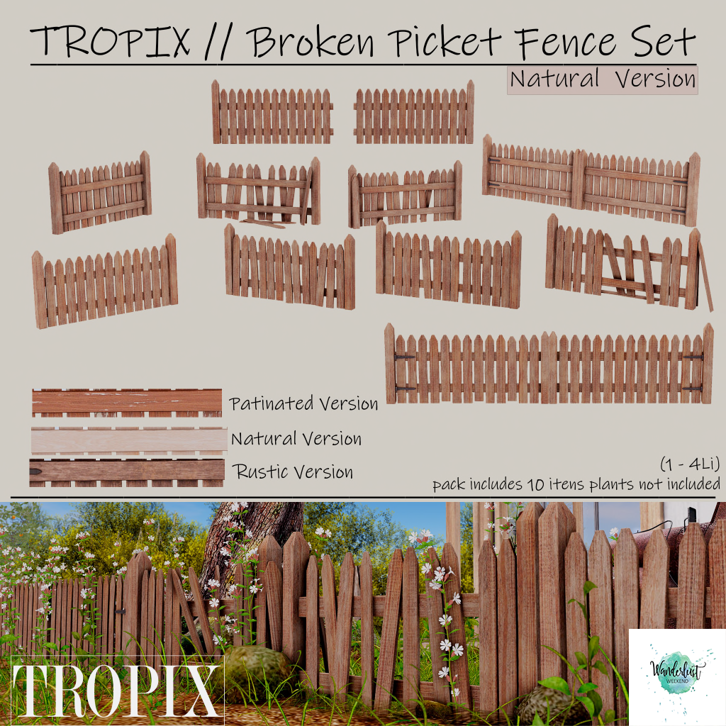 Tropix – Broken Picket Fence