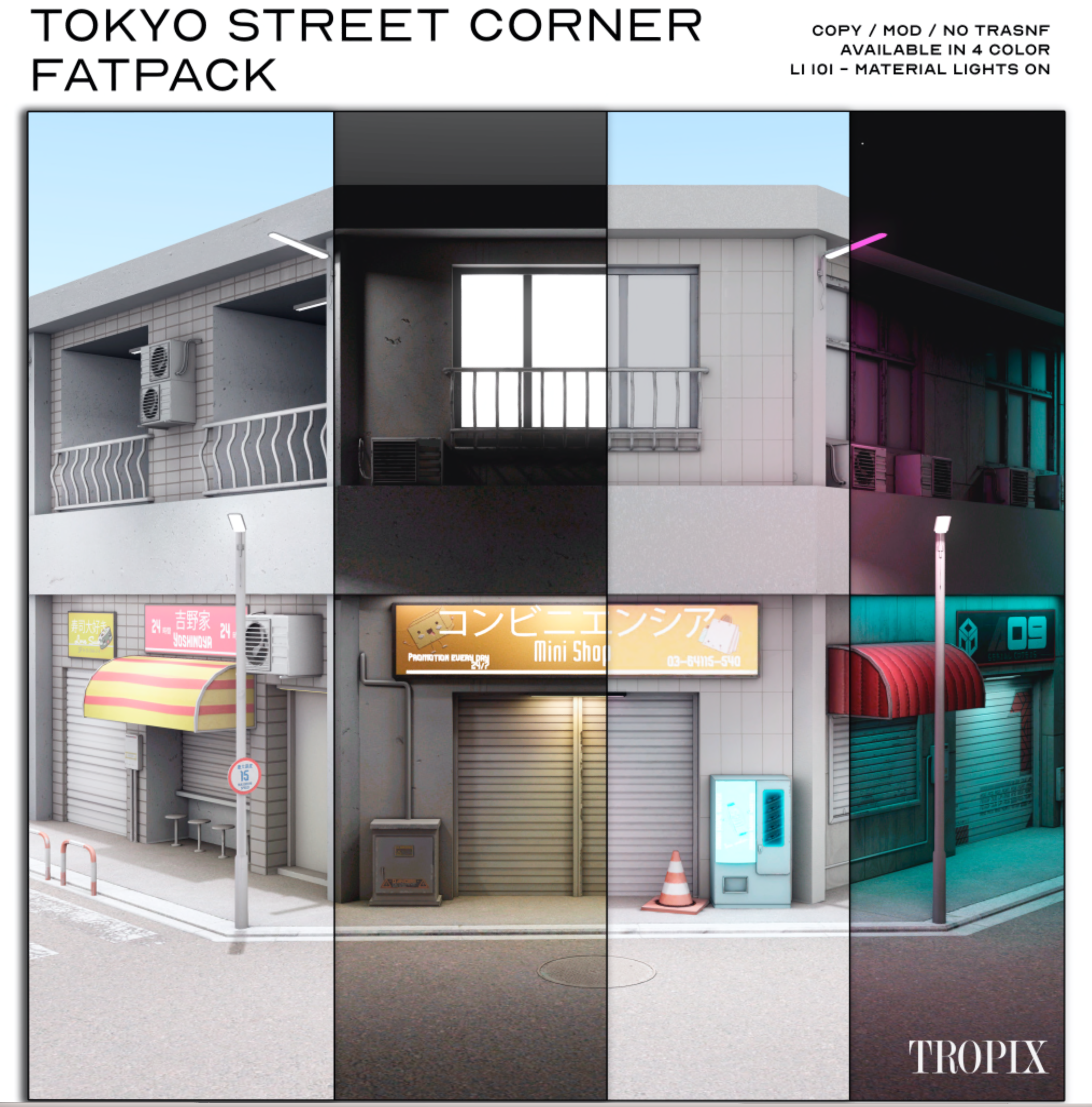 Tropix – Tokyo Street Corner