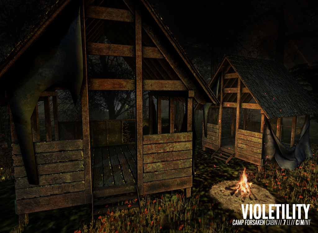 Violetility – Camp Forsaken Cabin