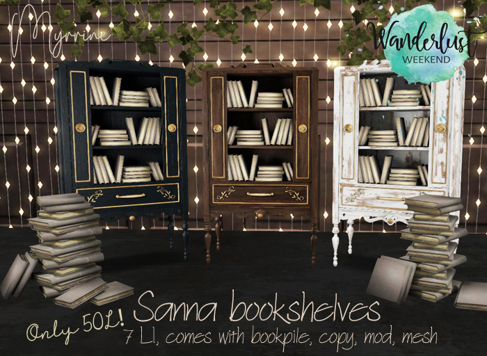 Myrrine – Sanna Bookshelves