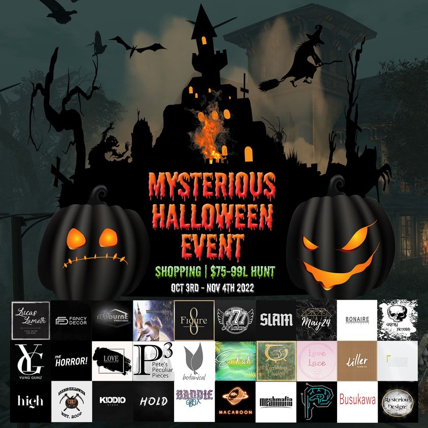 Press Release –  Mysterious Halloween Event 2022