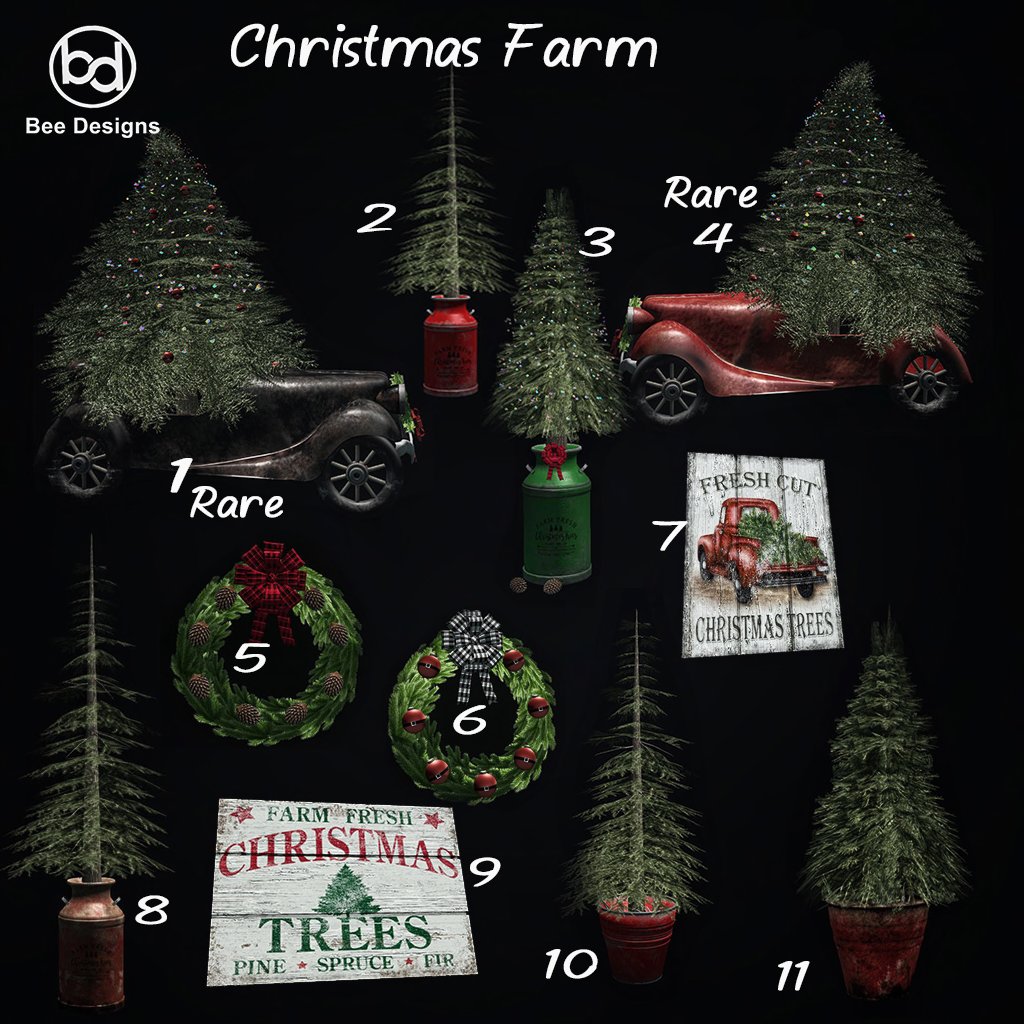 Bee Designs – Christmas Farm