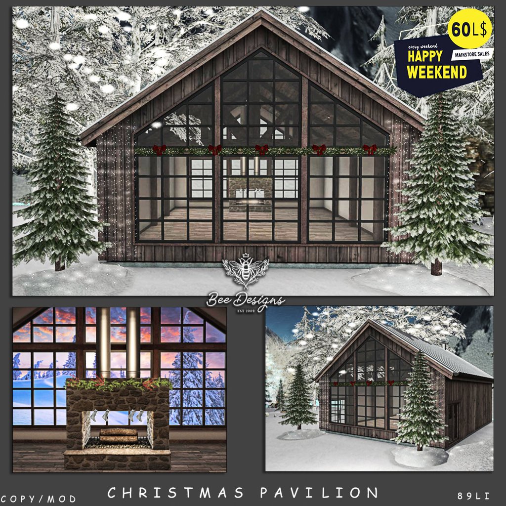 Bee Designs – Christmas Pavilion/Christmas Table