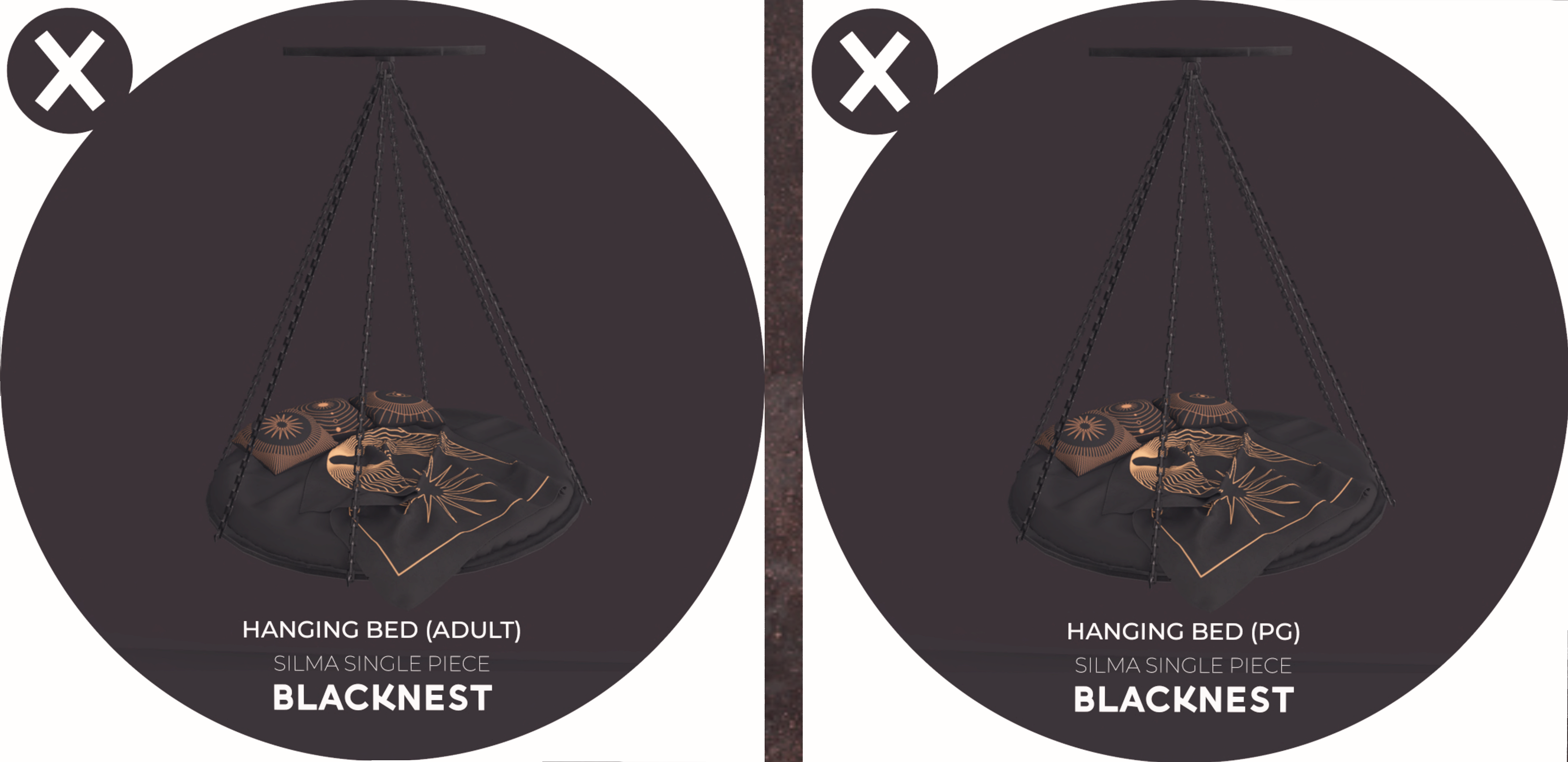 Black Nest – Silma Hanging Bed
