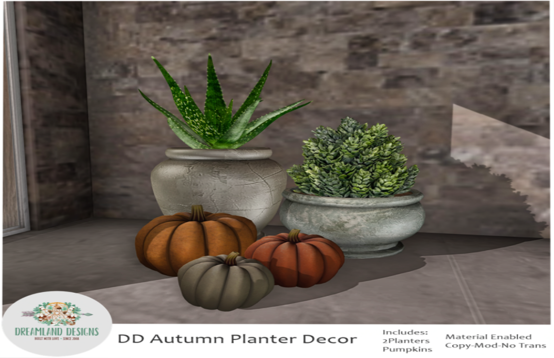 Dreamland Designs – Autumn Planter Decor