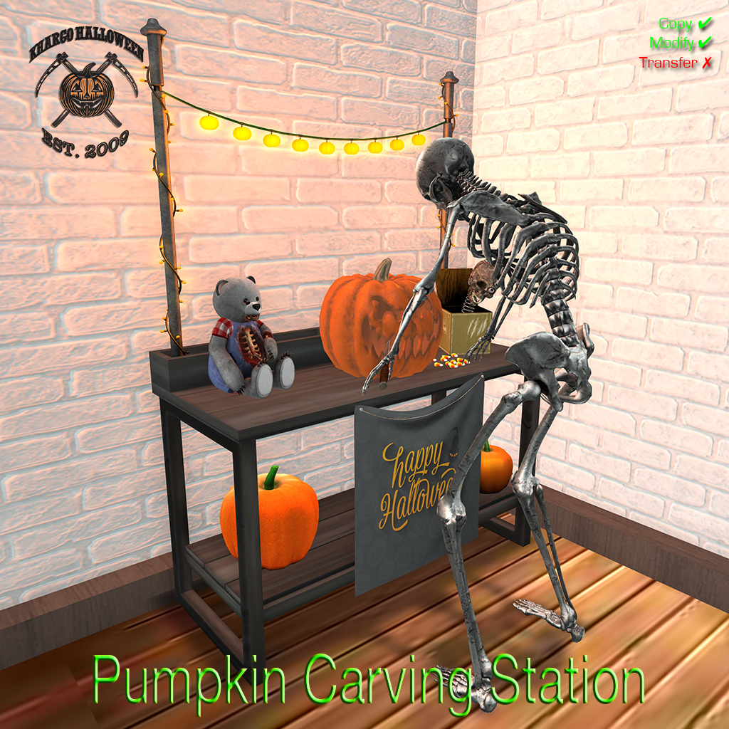 Khargo Halloween – Pumpkin Carving Station