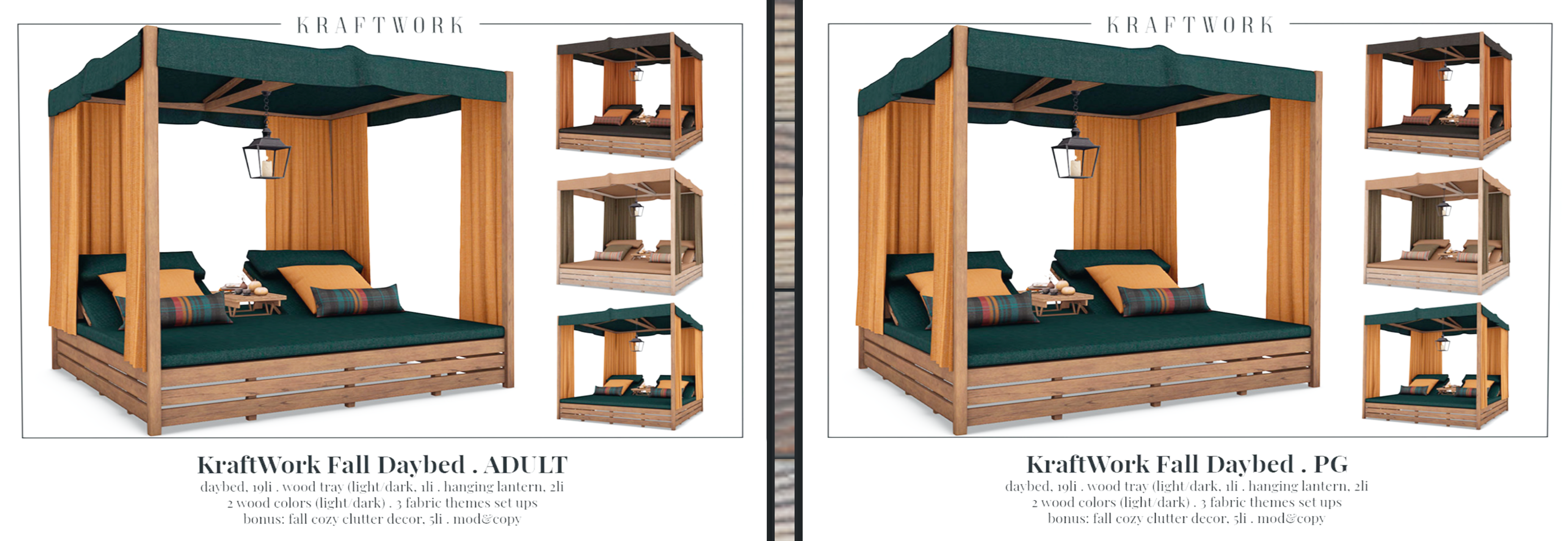 Kraftwork – Fall Daybed