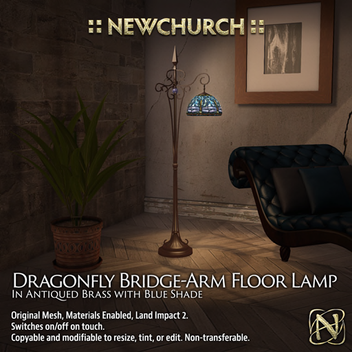 Newchurch – Dragonfly Lamp