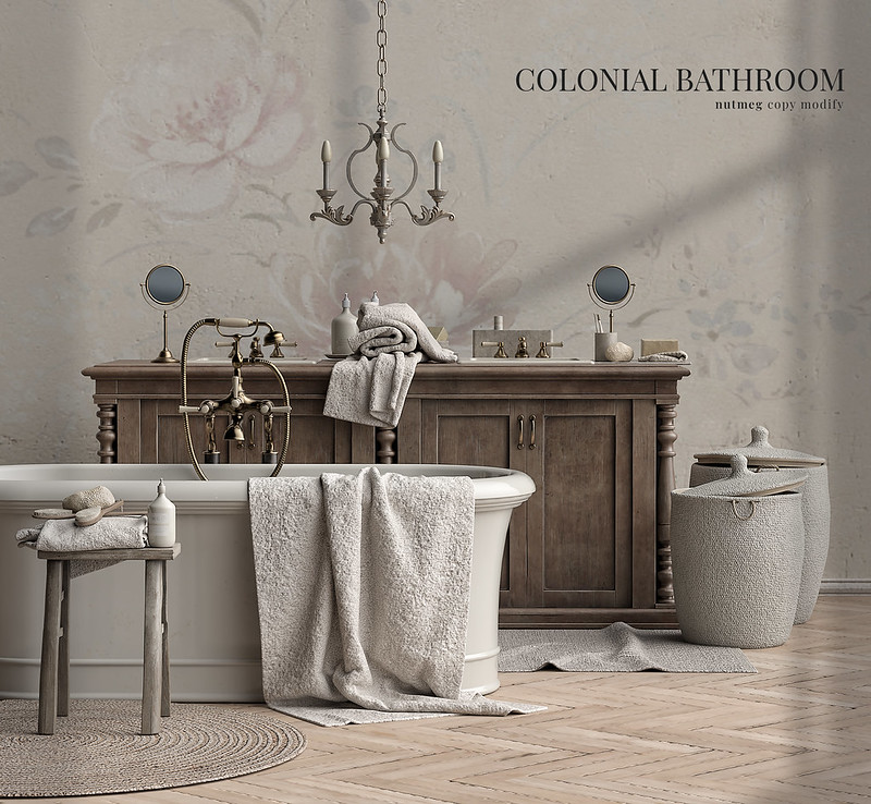 Nutmeg – Colonial Bathroom