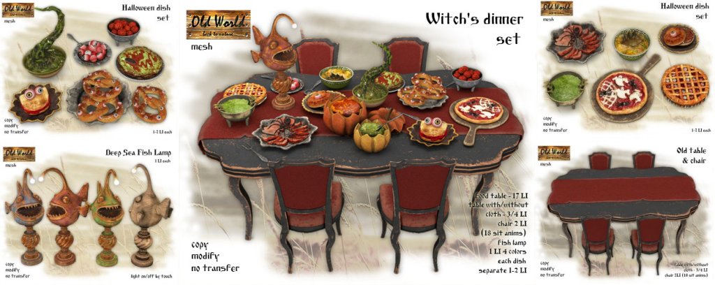 Old World – Witch’s Dinner Set