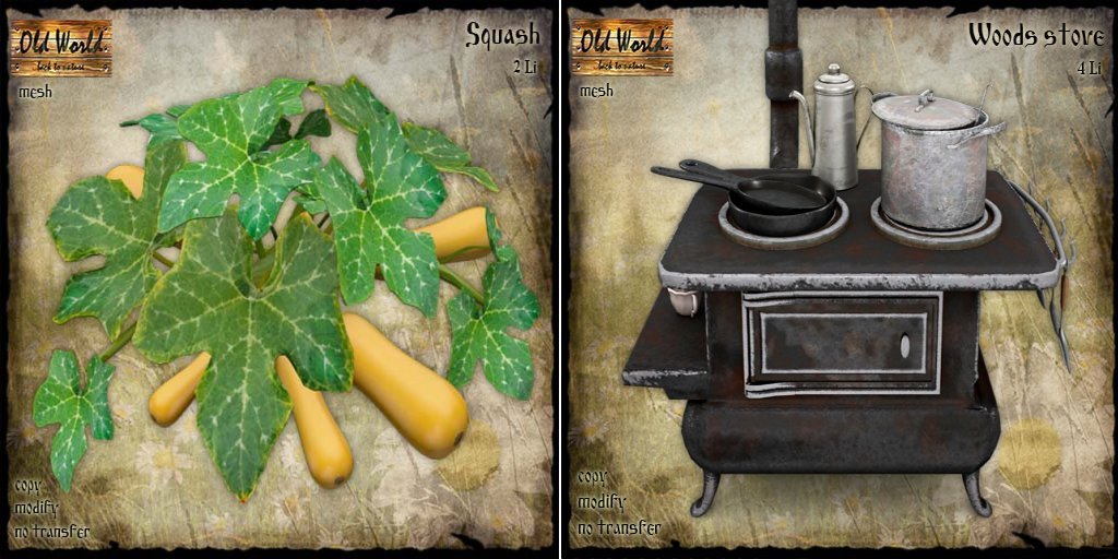 Old World – Squash/Woods Stove