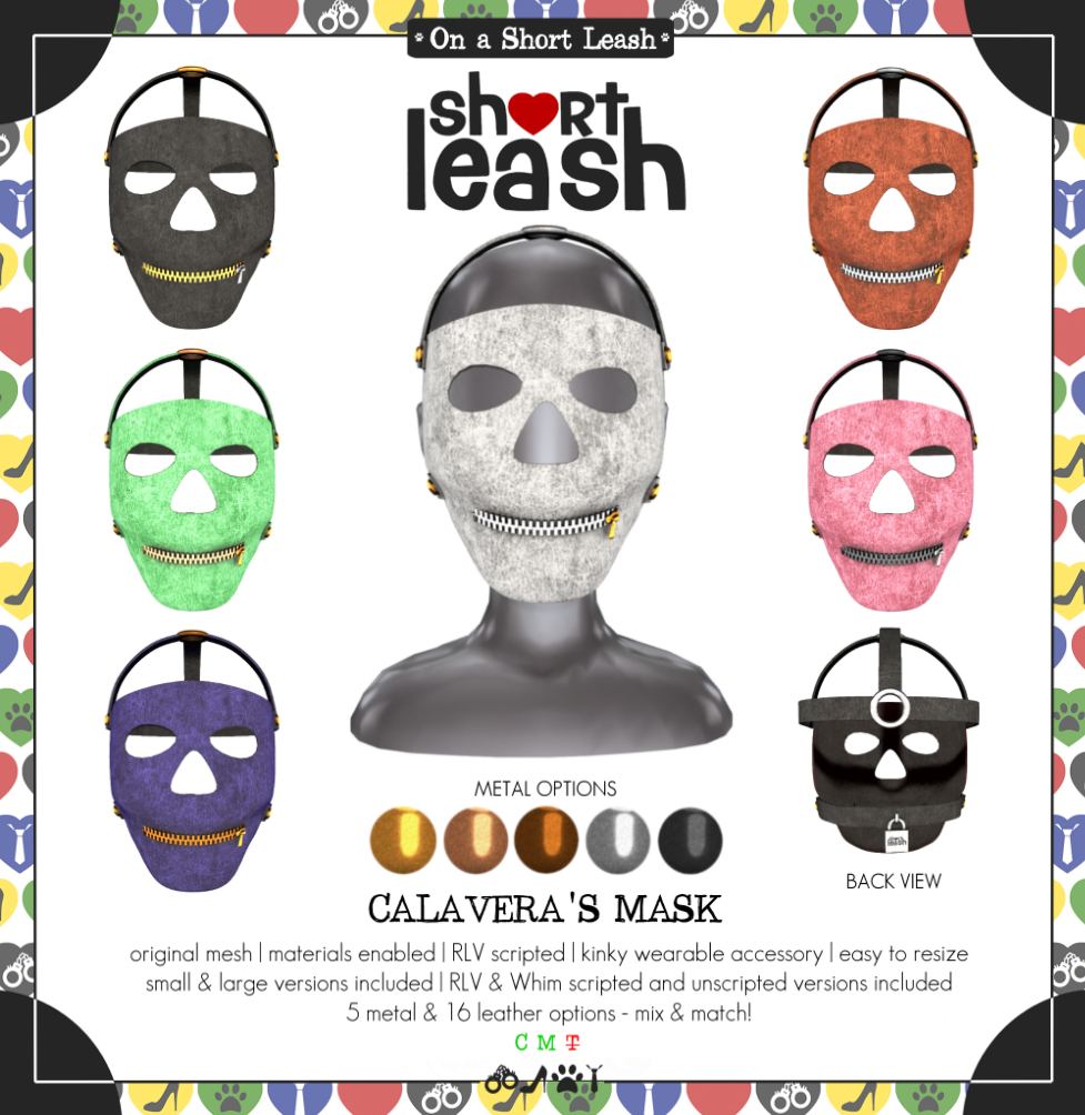 Short Leash – Calavera’s mask