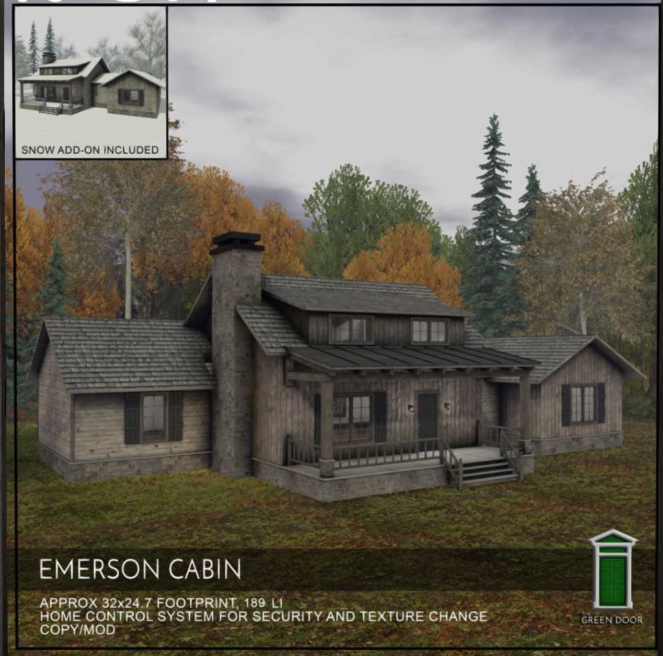 The Green Door – Emerson Cabin