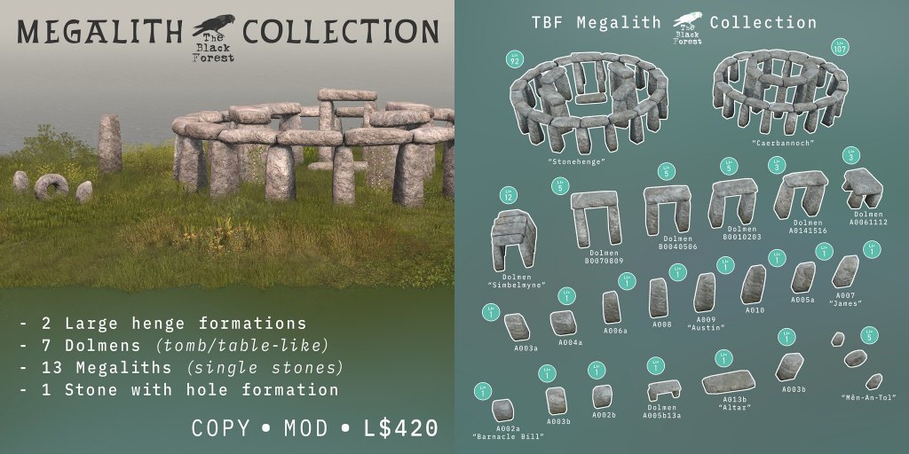 The Black Forest – Megalith Collection