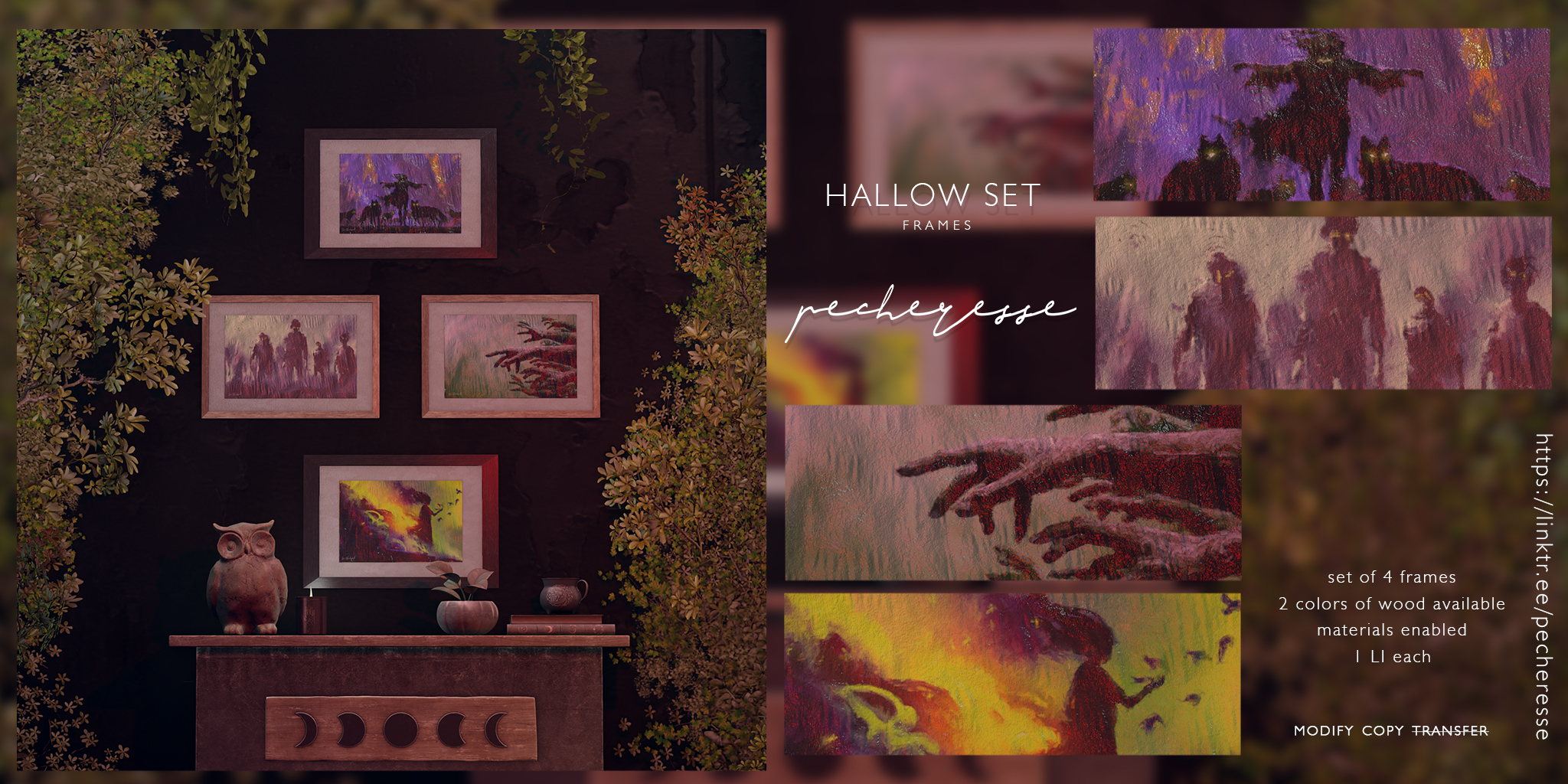 Pecheresse – Hallow Frames