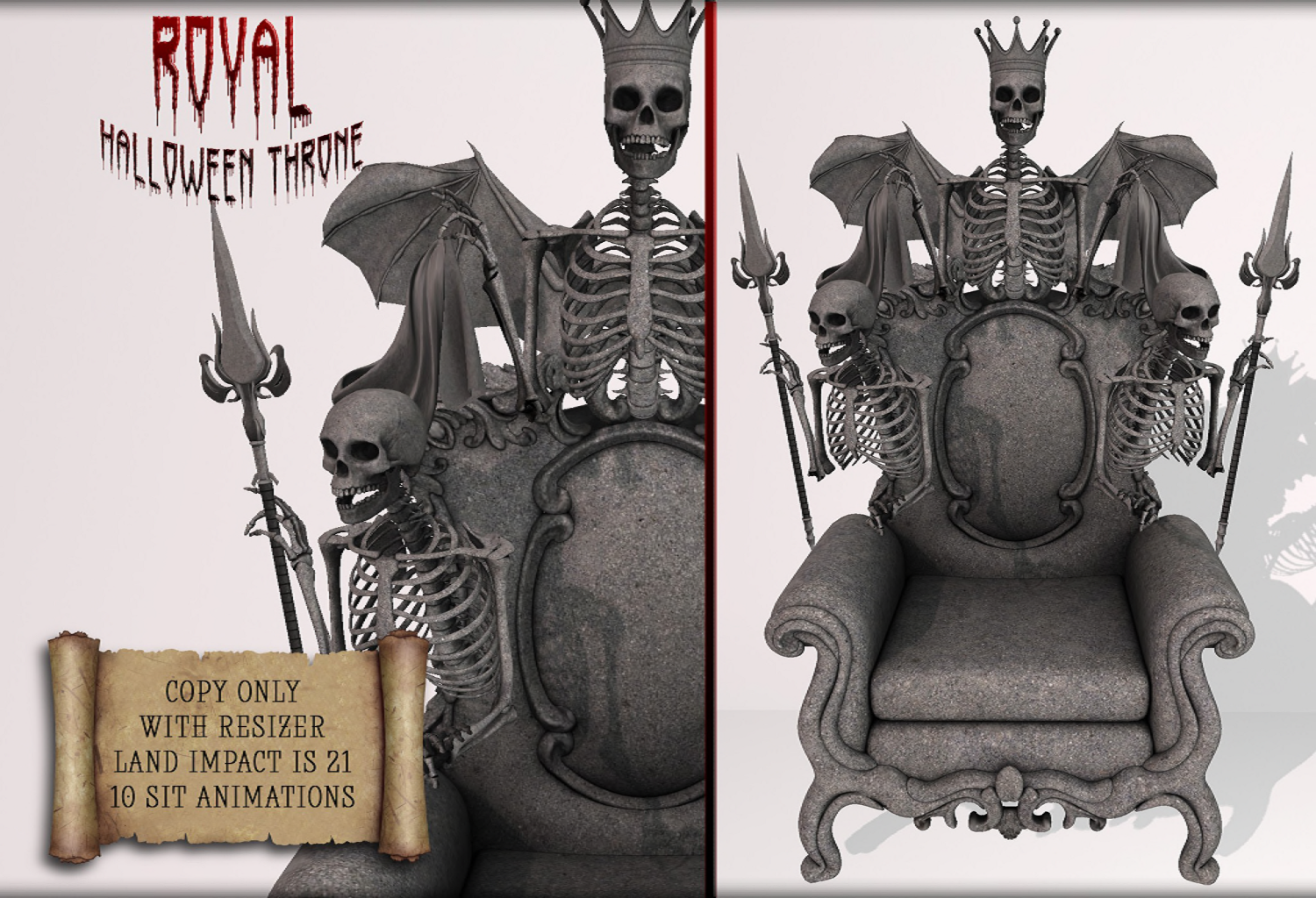 Boudoir – Royal Halloween Throne