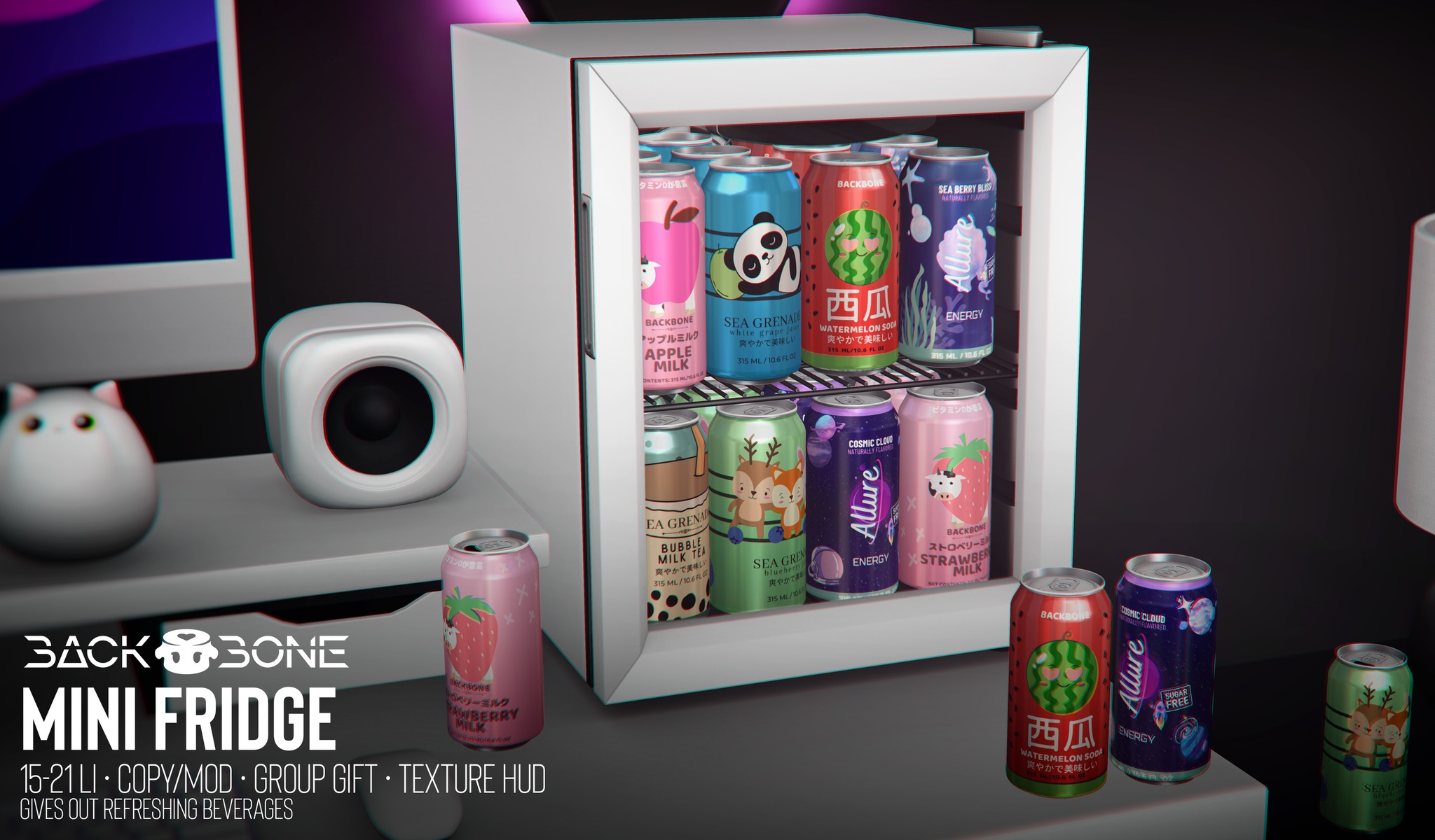 BackBone – Mini Fridge