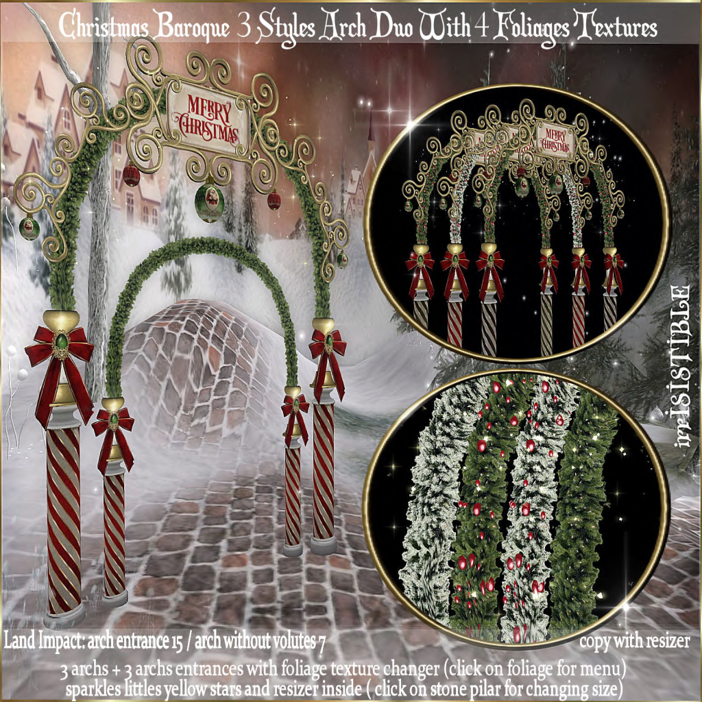 IrrISIStible – Christmas Arches