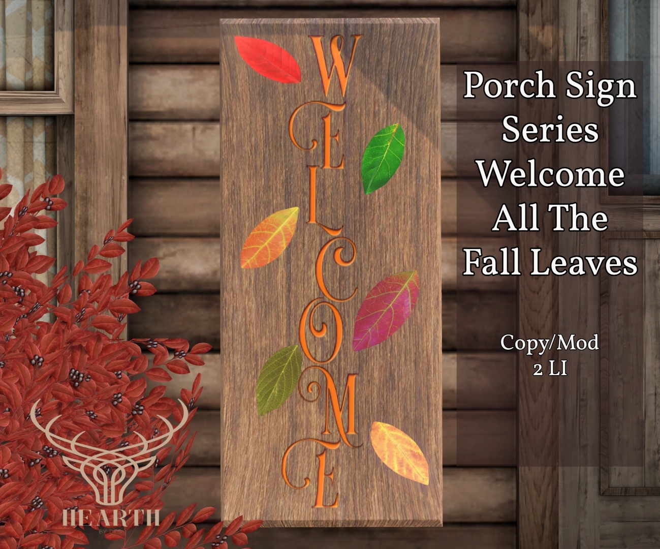 Hearth – Welcome All The Fall Leaves, Harvest Wood Candles and Fawn the Fall Whimsie
