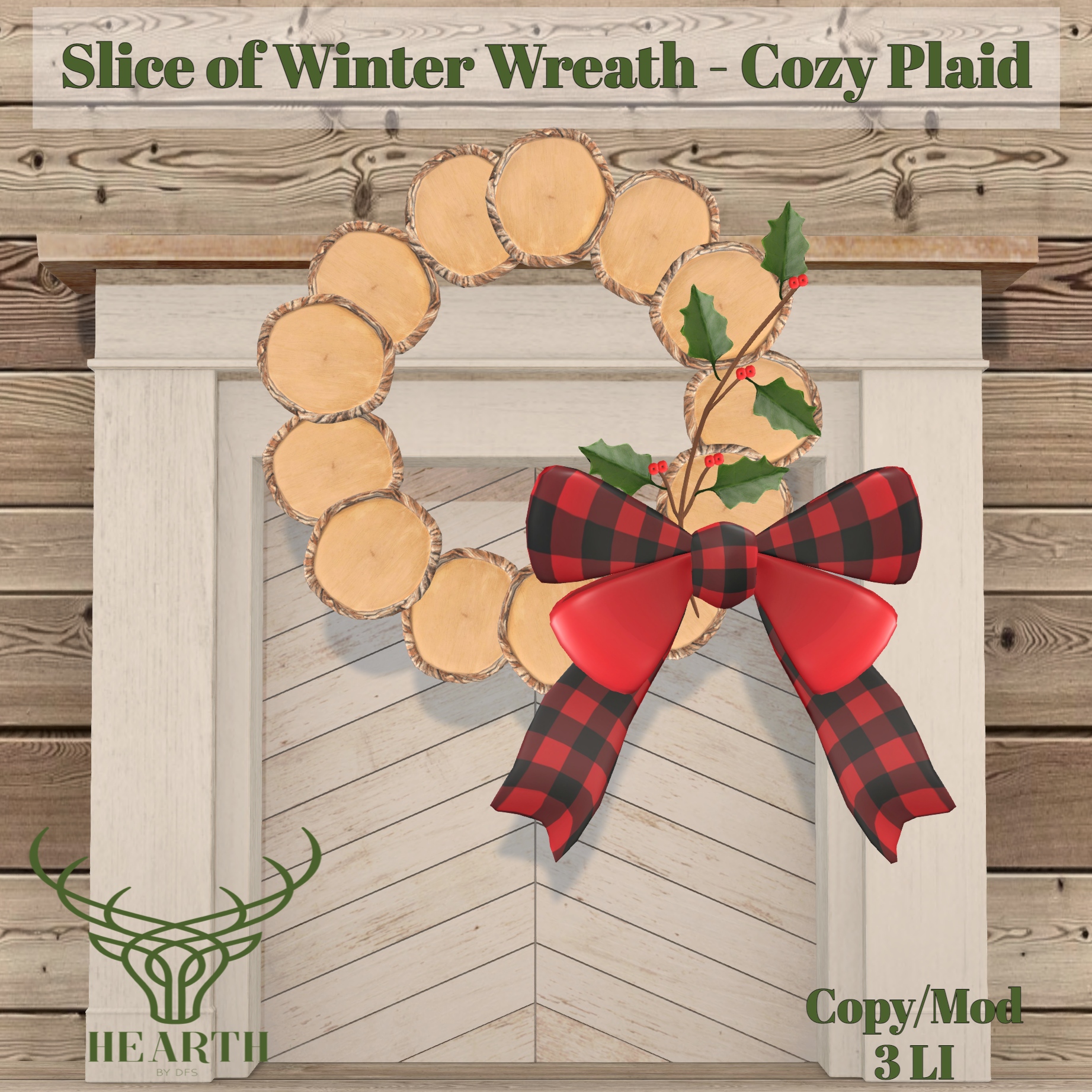 Hearth – Holiday Frames, Wreaths & Decor