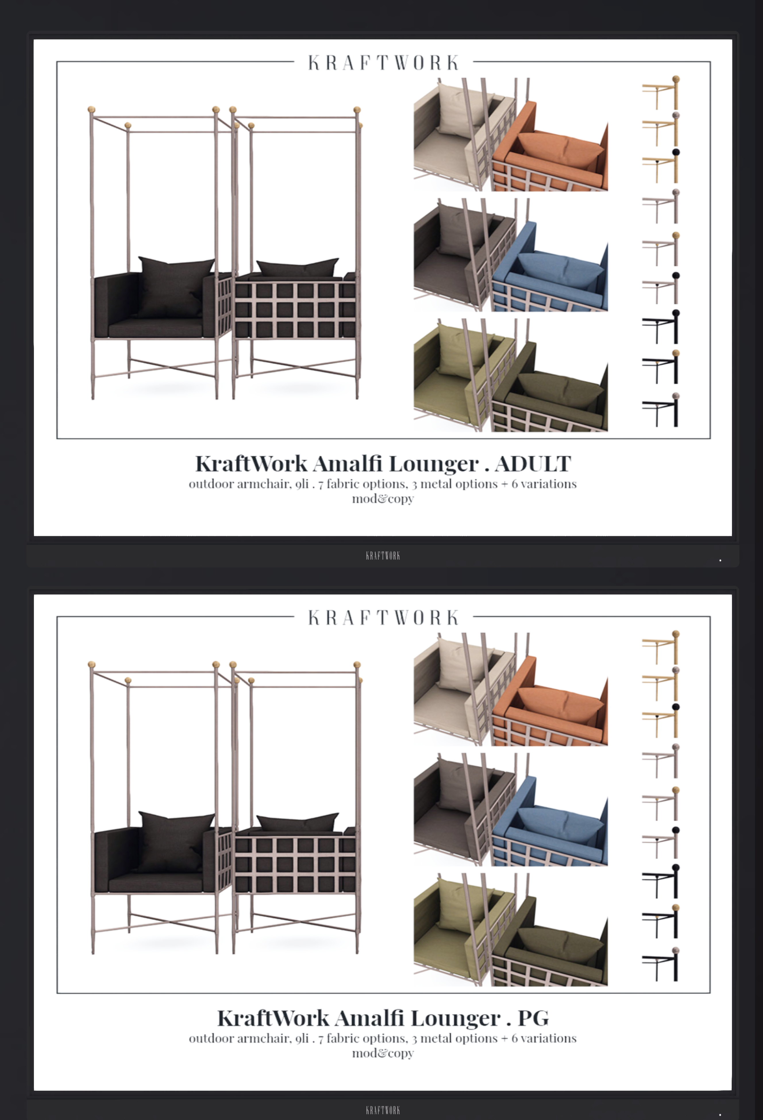 Kraftwork – Amalfi Lounger