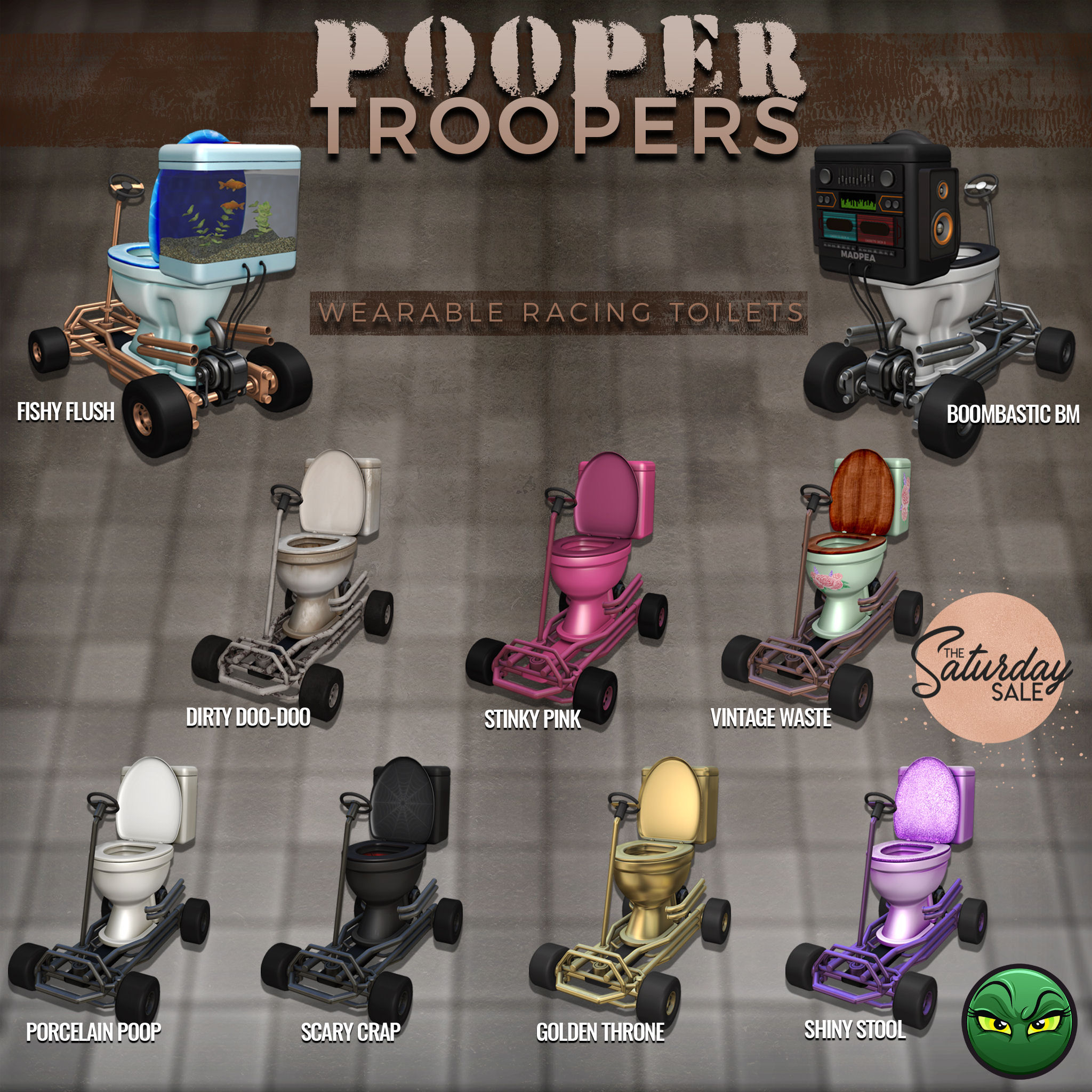 MadPea – Pooper Troopers