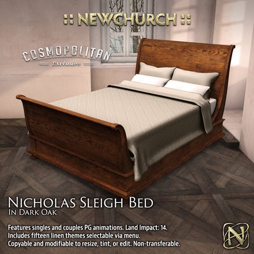 Newchurch – Nicholas Sleigh Bed