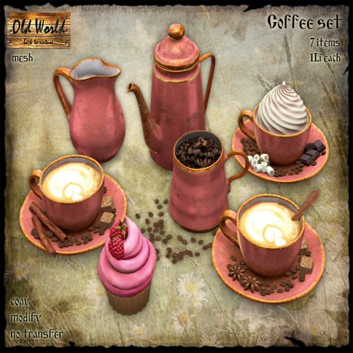 Old World – Coffee Set