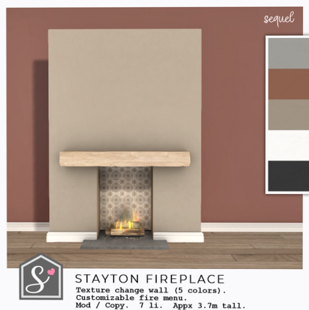 Sequel – Stayton Fireplace/Christmas Decor