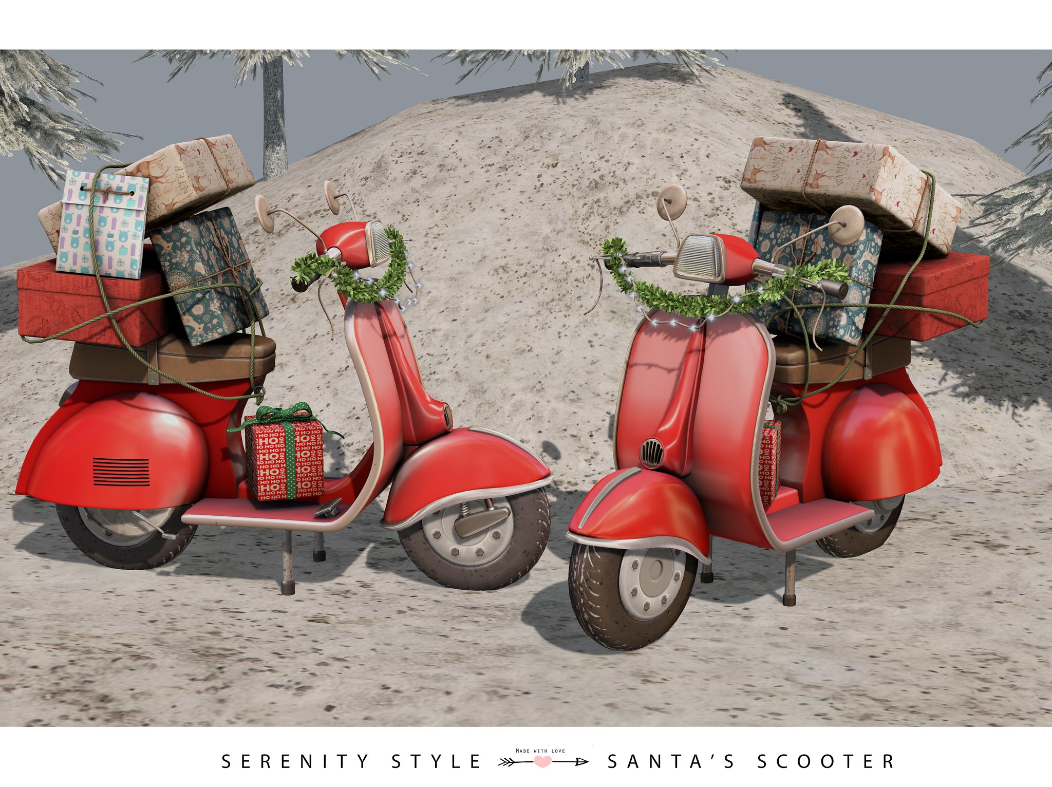 Serenity Style – Santa’s Scooter