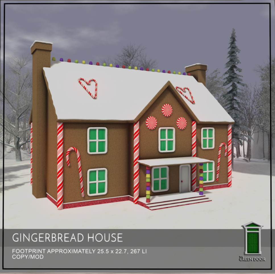 The Green Door – Gingerbread House