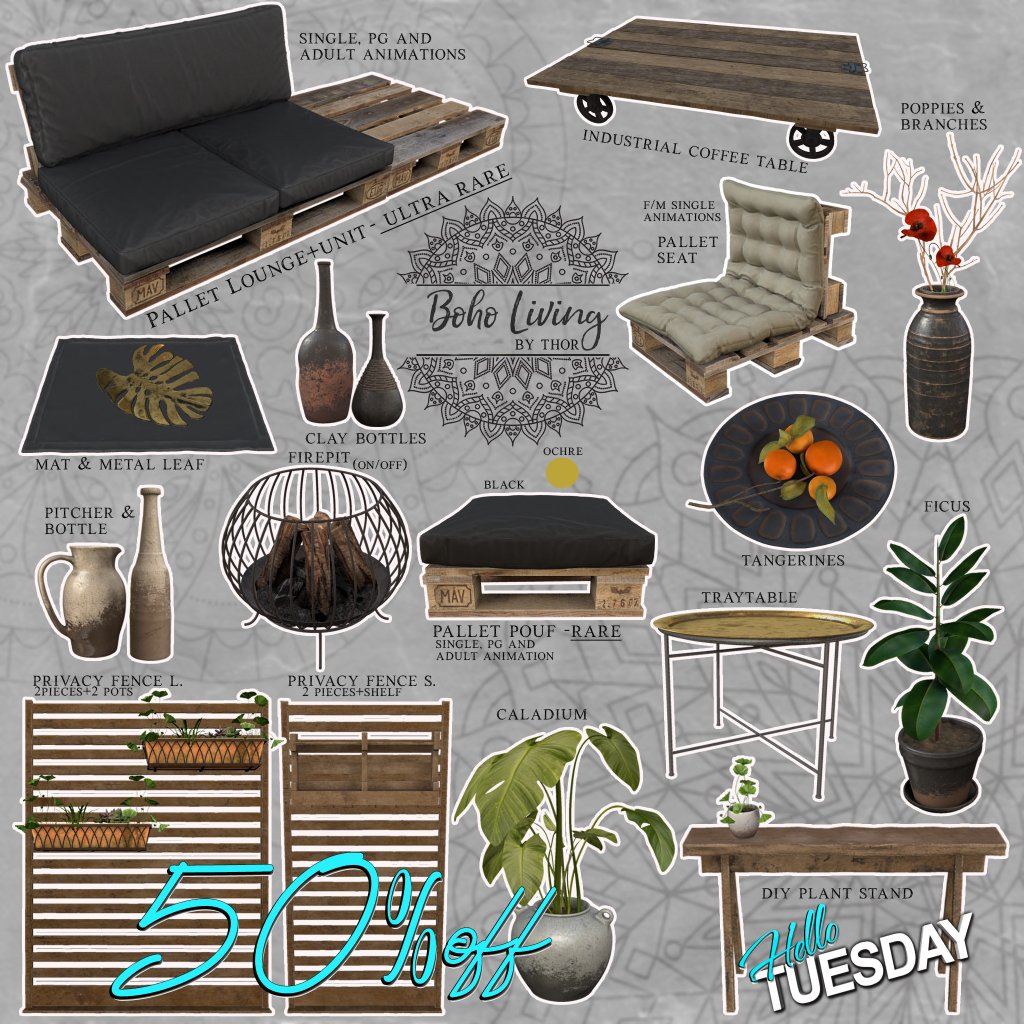 Thor – Boho Living Set