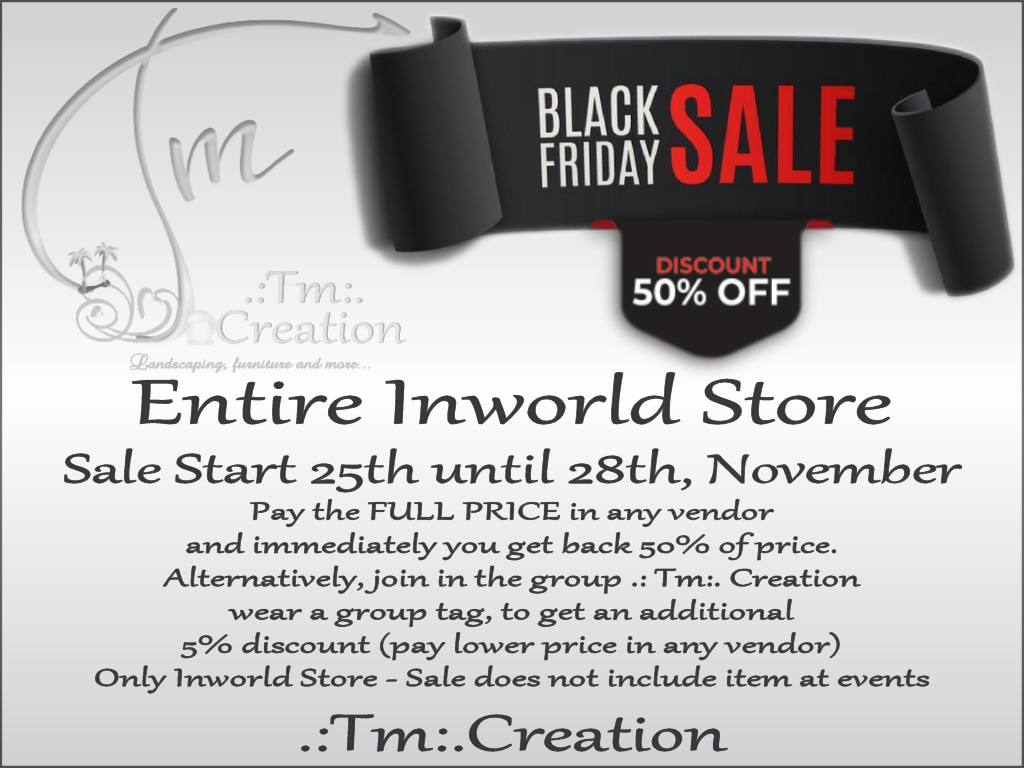 Tm Creation – Black Friday Sale