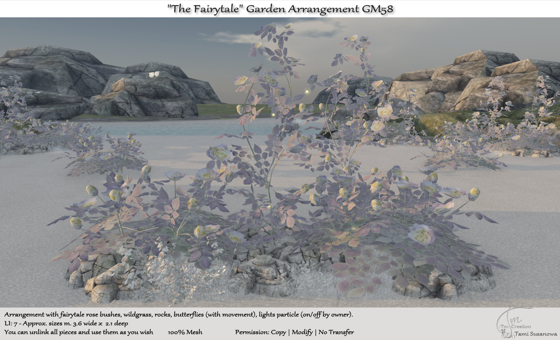 Tm Creation – “The Fairytale” Garden Arrangement